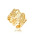 Plain Gross Adjustable 925 Sterling Silver Ring