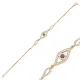 Turkish CZ Evil Eye 925 Sterling Silver Bracelet Turkish CZ Evil Eye 925 Sterling Silver Bracelet