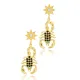 Lobster And Star 925 Sterling Silver Earrings Lobster And Star 925 Sterling Silver Earrings