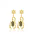 Lobster And Star 925 Sterling Silver Earrings