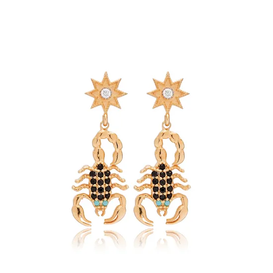 Lobster And Star 925 Sterling Silver Earrings Lobster And Star 925 Sterling Silver Earrings
