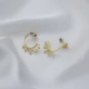 Handcrafted C 925 Sterling Silver Earrings