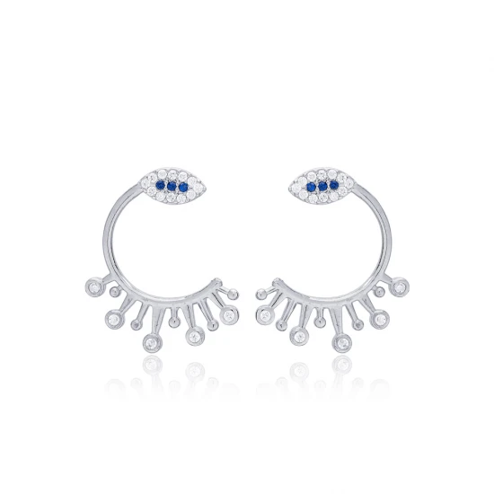 Handcrafted C 925 Sterling Silver Earrings