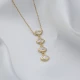 Marquise CZ Dainty Shape Women Designs Silver Necklace Marquise CZ Dainty Shape Women Designs Silver Necklace