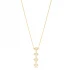 Marquise CZ Dainty Shape Women Designs Silver Necklace