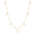 Shiny CZ Ball Chain Best Selling 925 Silver Necklace