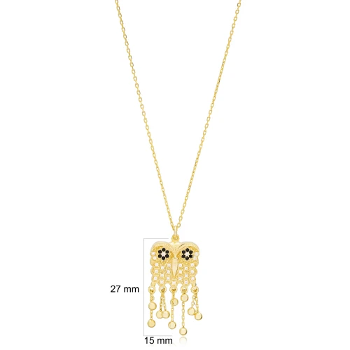 Owl Cute Animal Popular Designs Sterling Silver Pendant Owl Cute Animal Popular Designs Sterling Silver Pendant