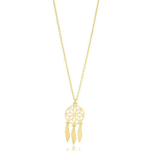 Dream Catcher Popular 925 Sterling Silver Necklace