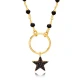 Turkish Onyx Star 925 Sterling Silver Necklace