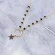 Turkish Onyx Star 925 Sterling Silver Necklace