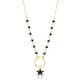 Turkish Onyx Star 925 Sterling Silver Necklace