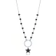 Turkish Onyx Star 925 Sterling Silver Necklace