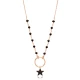 Turkish Onyx Star 925 Sterling Silver Necklace