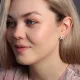 Zircon Star Shape Dainty Stud Earrings Zircon Star Shape Dainty Stud Earrings