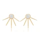 Turkish White Opal 925 Sterling Silver Earrings Turkish White Opal 925 Sterling Silver Earrings