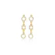 Geometric Round Square Design Stud Earrings Geometric Round Square Design Stud Earrings
