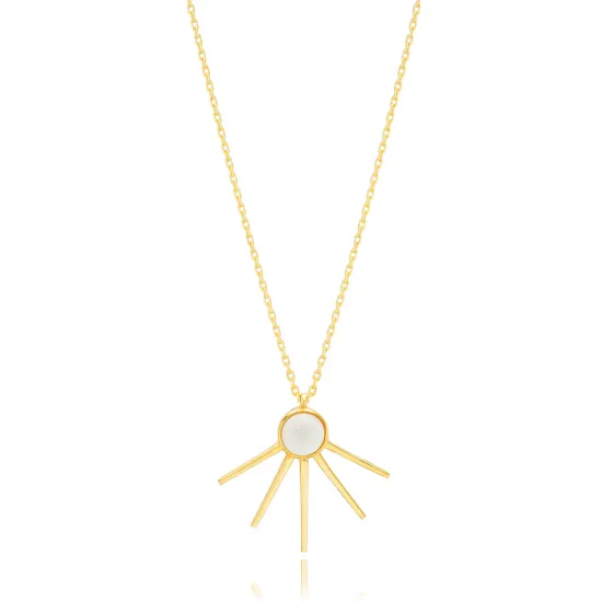 White Opal Dainty 925 Sterling Silver Necklace White Opal Dainty 925 Sterling Silver Necklace