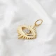 Turkish Handcrafted Eye 925 Sterling Silver Pendant Turkish Handcrafted Eye 925 Sterling Silver Pendant