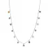 Multi Star Shaker Silver Necklace