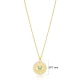 Turquoise Medallion Evil Eye Sterling Silver Necklace Turquoise Medallion Evil Eye Sterling Silver Necklace