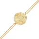 Anchor Round 925 Sterling Silver Bracelet