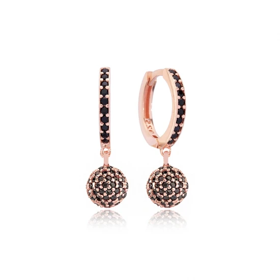 EAR-5565 | 925 Sterling Silver Wholesale | Sade Silver EAR-5565 - Sade 925 Silver Jewelry