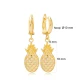New Trend Pineapple Dangle 925 Sterling Silver Earrings New Trend Pineapple Dangle 925 Sterling Silver Earrings