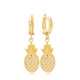 New Trend Pineapple Dangle 925 Sterling Silver Earrings New Trend Pineapple Dangle 925 Sterling Silver Earrings