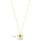 Chic Evil Eye 925 Sterling Silver Necklace | 925 Sterling Silver Wholesale | Sade Silver Chic Evil Eye 925 Sterling Silver Necklace - Sade 925 Silver Jewelry