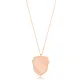 Shape Plain Dainty Medallion Sterling Silver Necklace