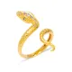 CZ Dainty Snake Women 925 Sterling Silver Ring - Sade 925 Silver Jewelry