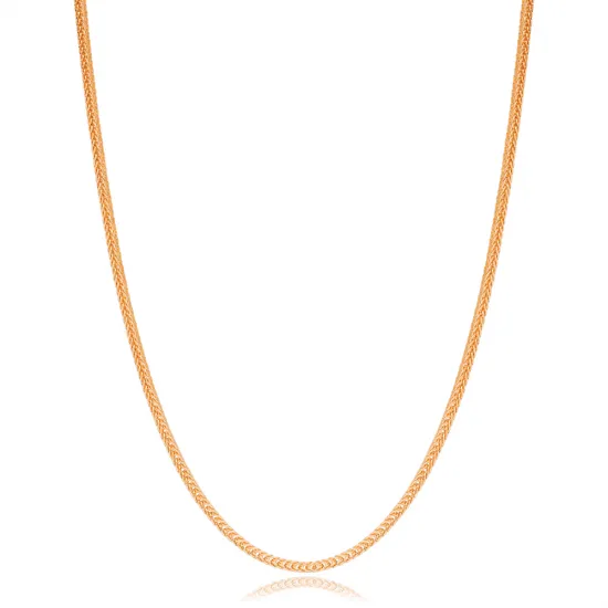 Dainty Foxtail Chain Elegant Snake Chain 925 Sterling Silver Turkish Wholesale Jewelry