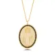 Medallion Style Oval Shape Jesus Design Black Zircon Stone Pendant Necklace 925 Silver Jewelry Medallion Style Oval Shape Jesus Design Black Zircon Stone Pendant Necklace 925 Silver Jewelry