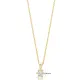 Dainty Round Six Claw CZ 925 Sterling Silver Necklace Dainty Round Six Claw CZ 925 Sterling Silver Necklace