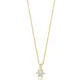 Dainty Round Six Claw CZ 925 Sterling Silver Necklace Dainty Round Six Claw CZ 925 Sterling Silver Necklace