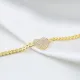 Heart Design Stylish Charm Bracelet Wholesale Turkish 925 Sterling Silver Jewelry