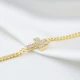 Cross Dainty Christian 925 Sterling Silver Bracelet - Sade 925 Silver Jewelry