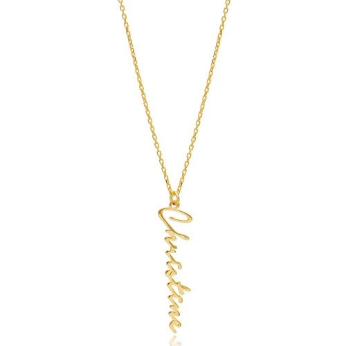 Customized Personalized Name Sterling Silver Necklace