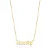 Custom Name Personalized Customized Silver Necklace