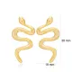 Plain Snake Design 925 Stud Earrings Plain Snake Design 925 Stud Earrings