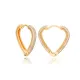 Dainty Heart Design Trendy Hoop Earrings Turkish Wholesale 925 Sterling Silver Jewelry Dainty Heart Design Trendy Hoop Earrings Turkish Wholesale 925 Sterling Silver Jewelry