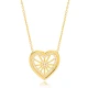 Handmade Heart CZ 925 Sterling Silver Necklace Handmade Heart CZ 925 Sterling Silver Necklace