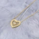 Handmade Heart CZ 925 Sterling Silver Necklace Handmade Heart CZ 925 Sterling Silver Necklace
