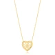 Handmade Heart CZ 925 Sterling Silver Necklace Handmade Heart CZ 925 Sterling Silver Necklace