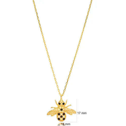 New Trend Bee 925 Sterling Silver Necklace New Trend Bee 925 Sterling Silver Necklace