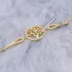 Mix CZ Life Of Tree Dainty 925 Sterling Silver Bracelet