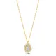 Fashionable CZ Stone Pear Shape Charm Necklace Pendant Turkish 925 Sterling Silver Jewelry Fashionable CZ Stone Pear Shape Charm Necklace Pendant Turkish 925 Sterling Silver Jewelry