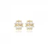 Geometric CZ Baguette 925 Sterling Silver Earrings