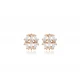 Geometric CZ Baguette 925 Sterling Silver Earrings
