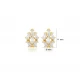 CZ Baguette Minimalist 925 Sterling Silver Earrings